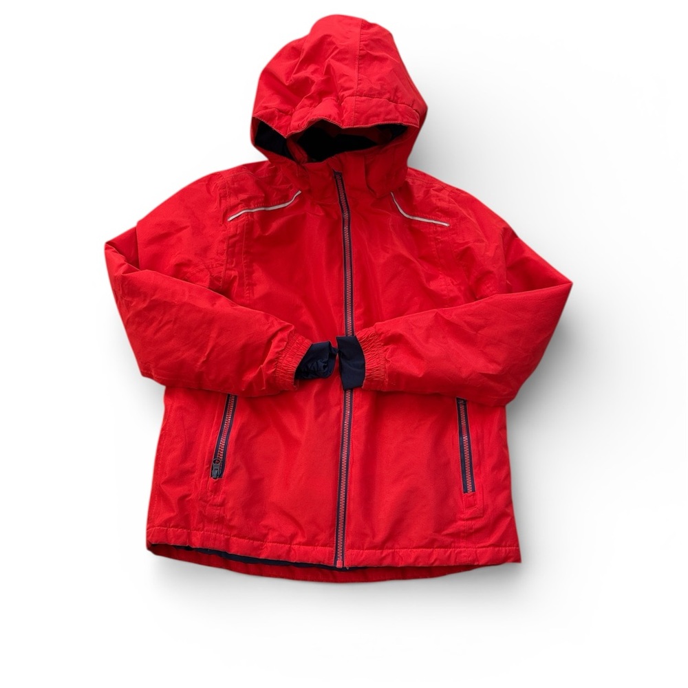 Red Hooded Jacket ski jacket